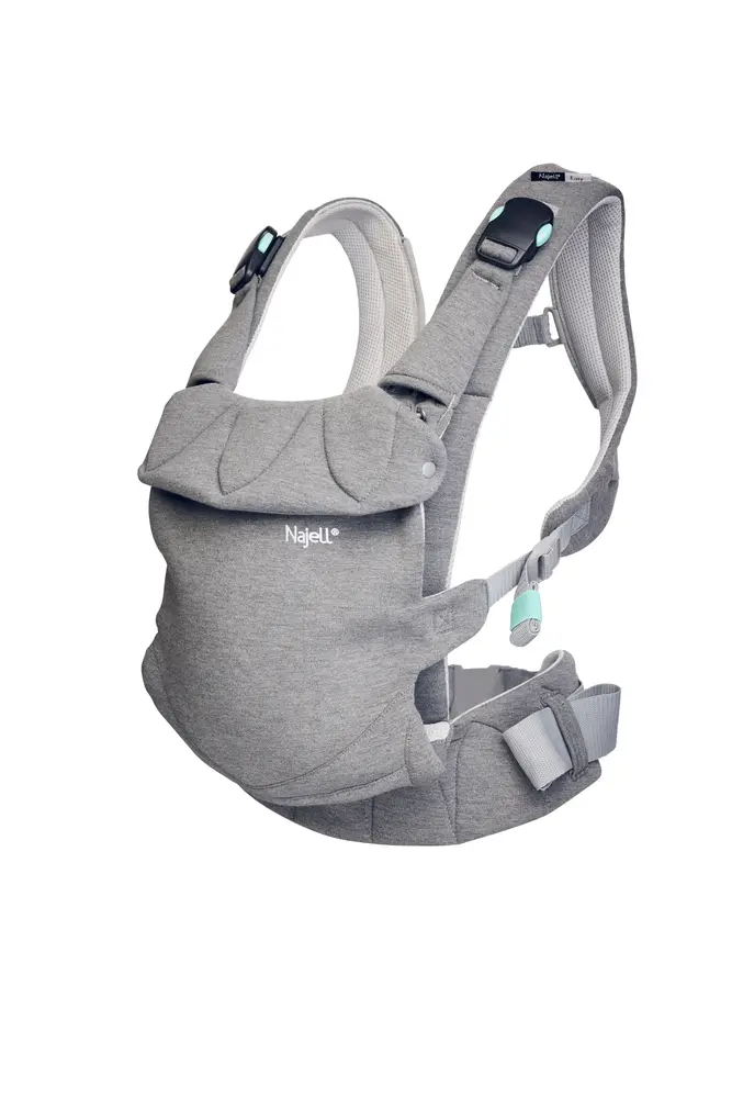 product-Easy Soft Bæresele - Mercury Grey (jersey)