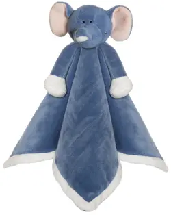 Nusseklud, Elefant i denim blå billede