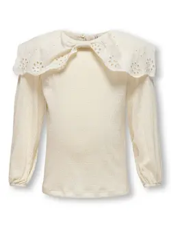 Sia Pella langærmet top - BIRCH - 110