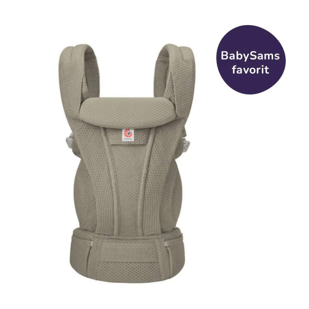 Ergobaby Omni Deluxe Bæresele Mesh - Soft Olive