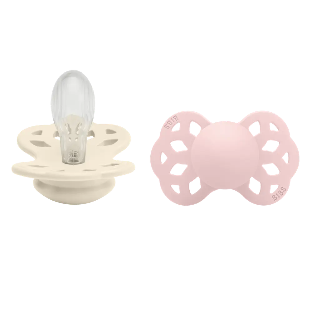 product-Infinity 2 pk Silicon Symmetrical str.2 Ivory/Blossom