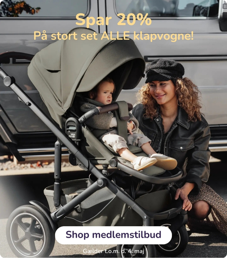 Spar 20% på klapvogne