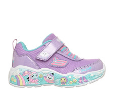 Skechers Play Scene Shimmer Splash Sneakers - Purple