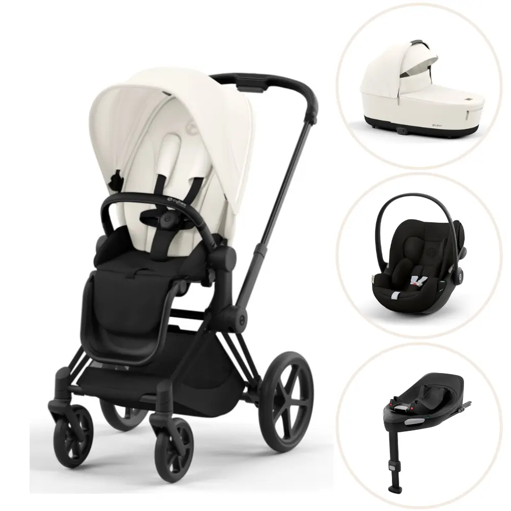 product-Priam duovogn off white/matt black inkl. Cloud G og Base G - magic black