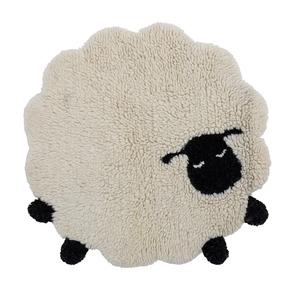 product-Dolly Tæppe, Hvid, Uld