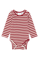 The New Siblings Fro Langærmet Rib Body - Rio Red Striped TN