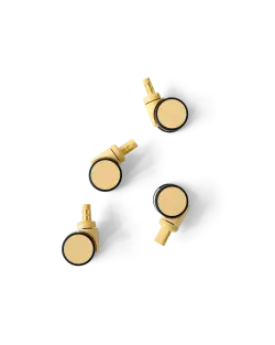 MODU Hjul til Foldekasse - 4 stk. - Honey Yellow