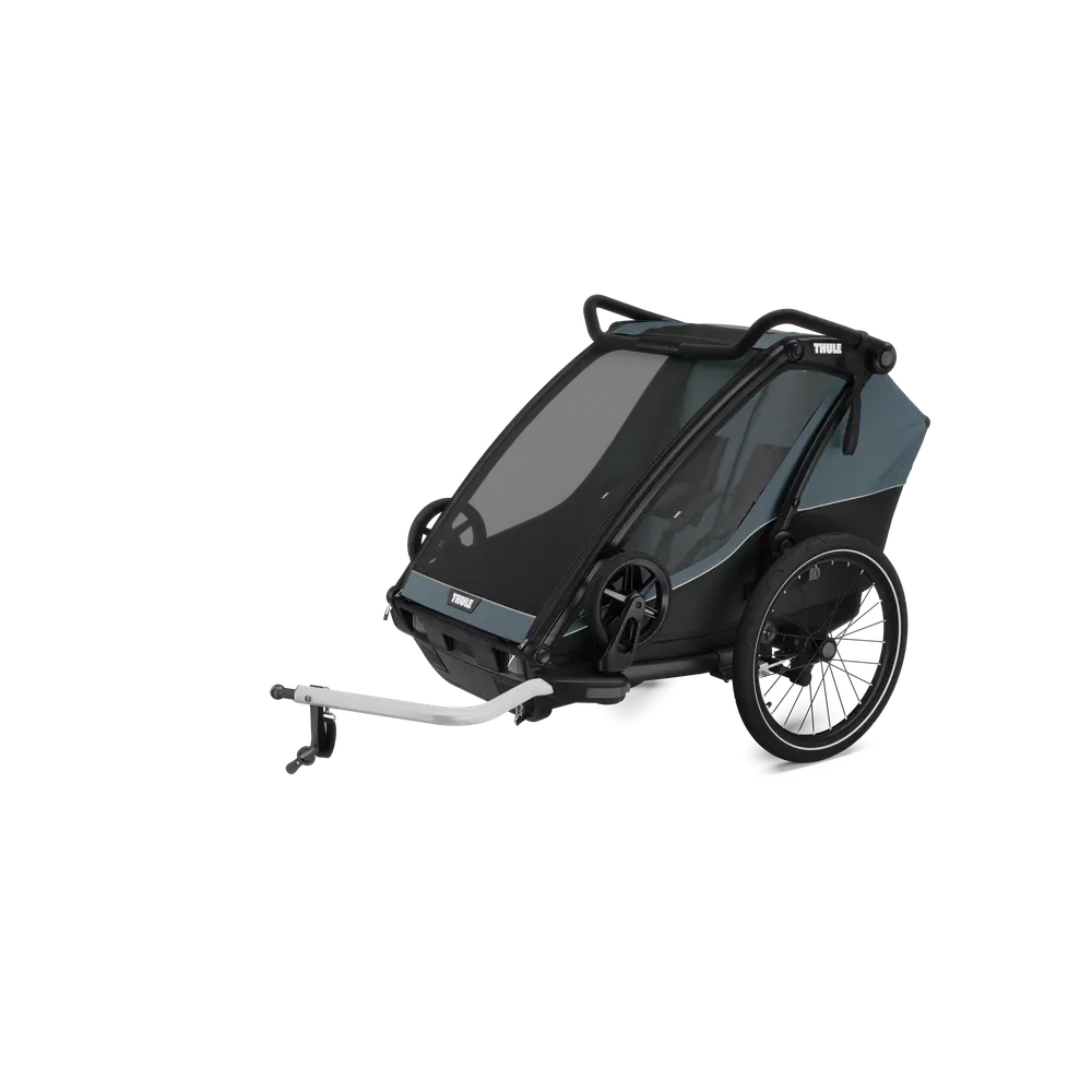 THULE Chariot Cab 2 - dviračio priekaba, 2in1 dviračio priekaba | Tamsiai pilka