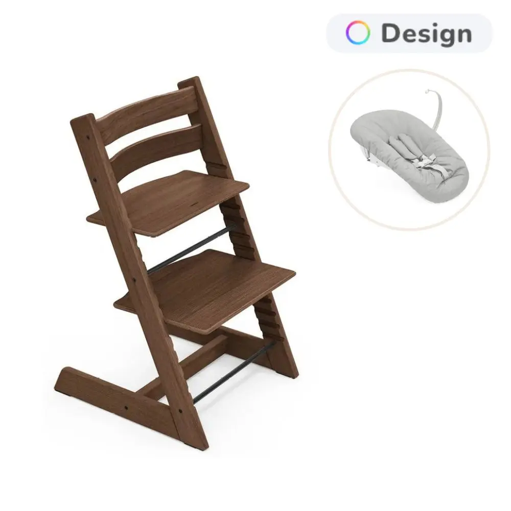 product-Tripp Trapp Højstol Eg Warm Brown Inkl. Newborn Sæt