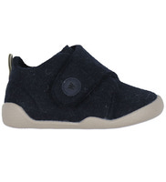 Fleecy Filt Hjemmesko - Navy