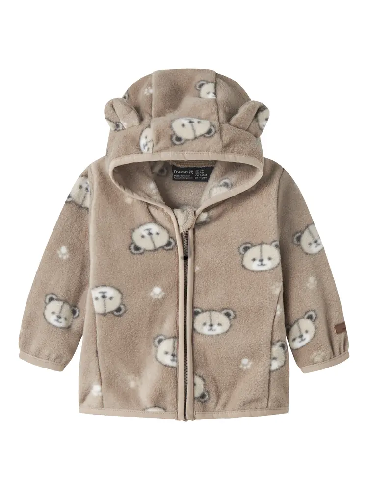 Name It Meeko Fleece Jakke - 5026522 - 74