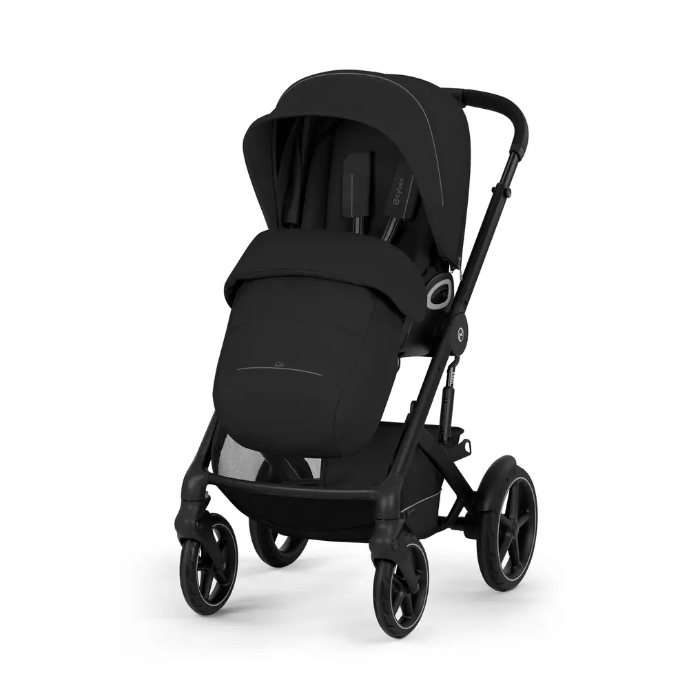 Cybex Talos S Lux Klapvogn - Moon Black