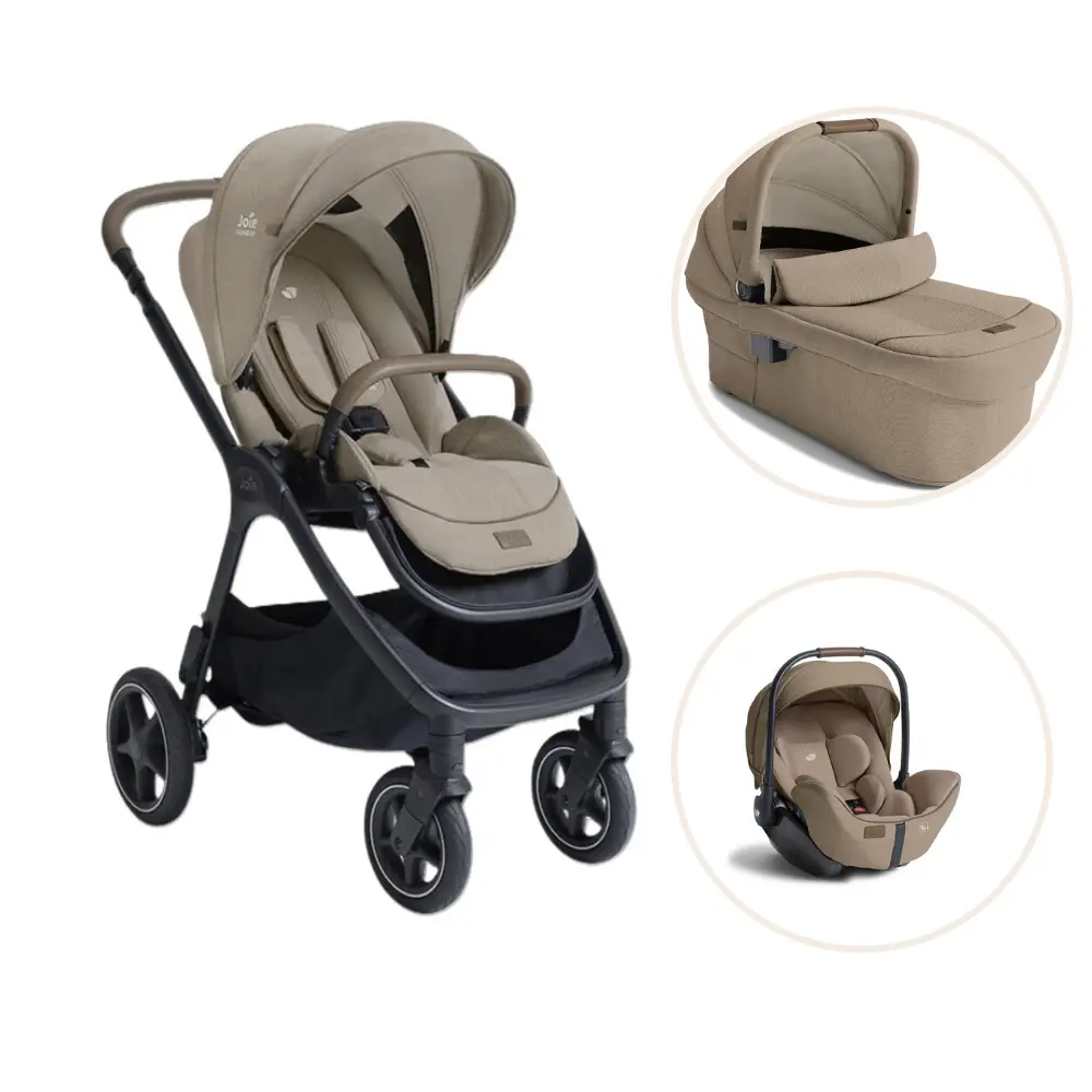 Joie Finiti Kombivogn Inkl. I-Level Pro Autostol - Sandstone billede