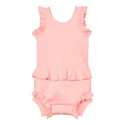 Blebadedragt Neopren - Butterfly & Bow - English Rose - 1-2 ÅR