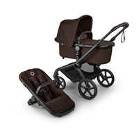 Bugaboo Fox 5 Renew Complete kombivogn - Black/Cocoa Brown