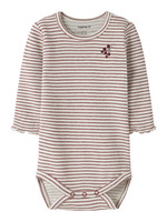 Bripa Langærmet Body - Oxblood Red
