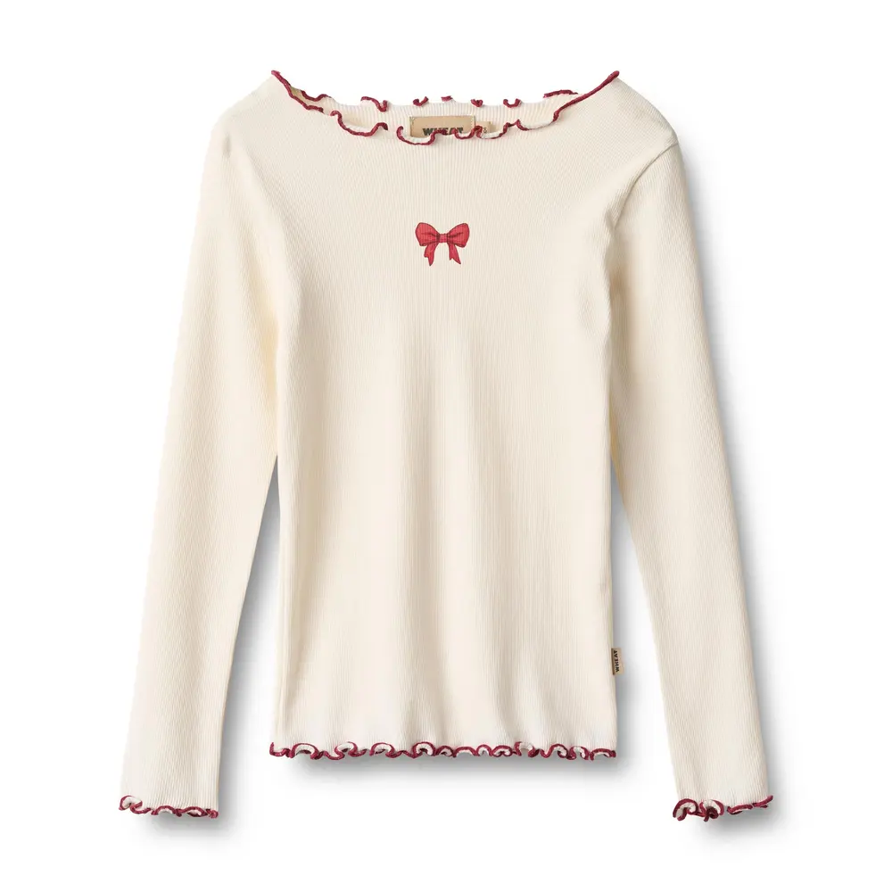 Wheat Louann Bluse - Ivory - 92