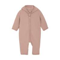 Køredragt Ører Uld Fleece - Mahogany Rose