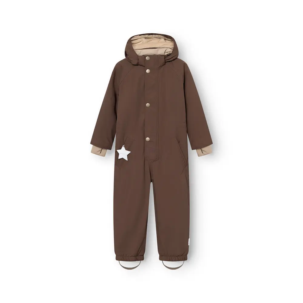 Matwanni Fleeceforet Flyverdragt - Chestnut brown - 116