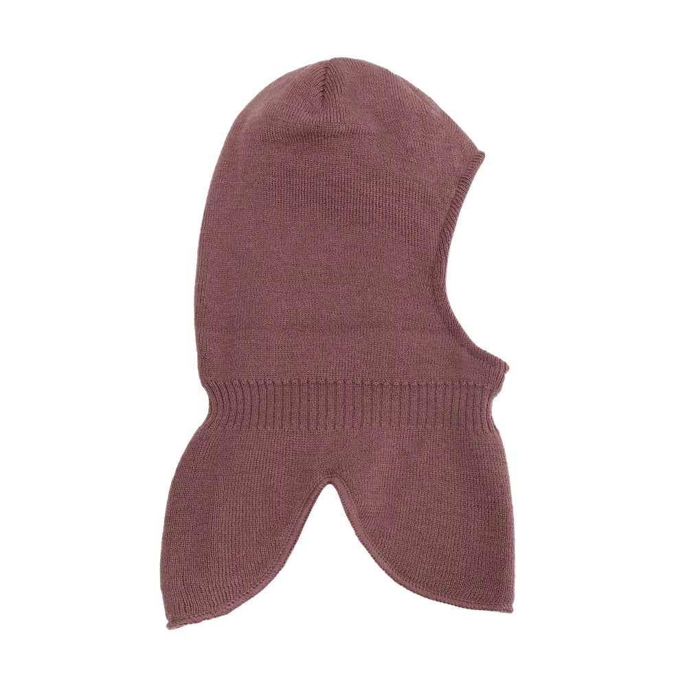 Minymo Strikket Elefanthue - Rose Taupe - 54
