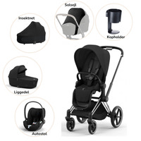 Priam pakke - sepia black/chrome black
