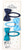 Hårclips Dusty Blue Bow