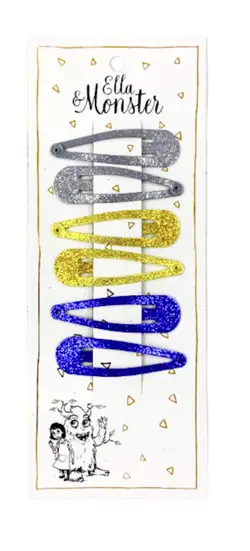 Hårclips Glitter Clip Two