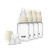 Sutteflaske Silicone 4pk 150 ml - Ivory
