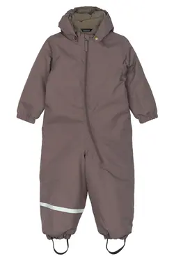 Mikk-line Flyverdragt Ensfarvet - Sparrow - Str. 80-116 - 110