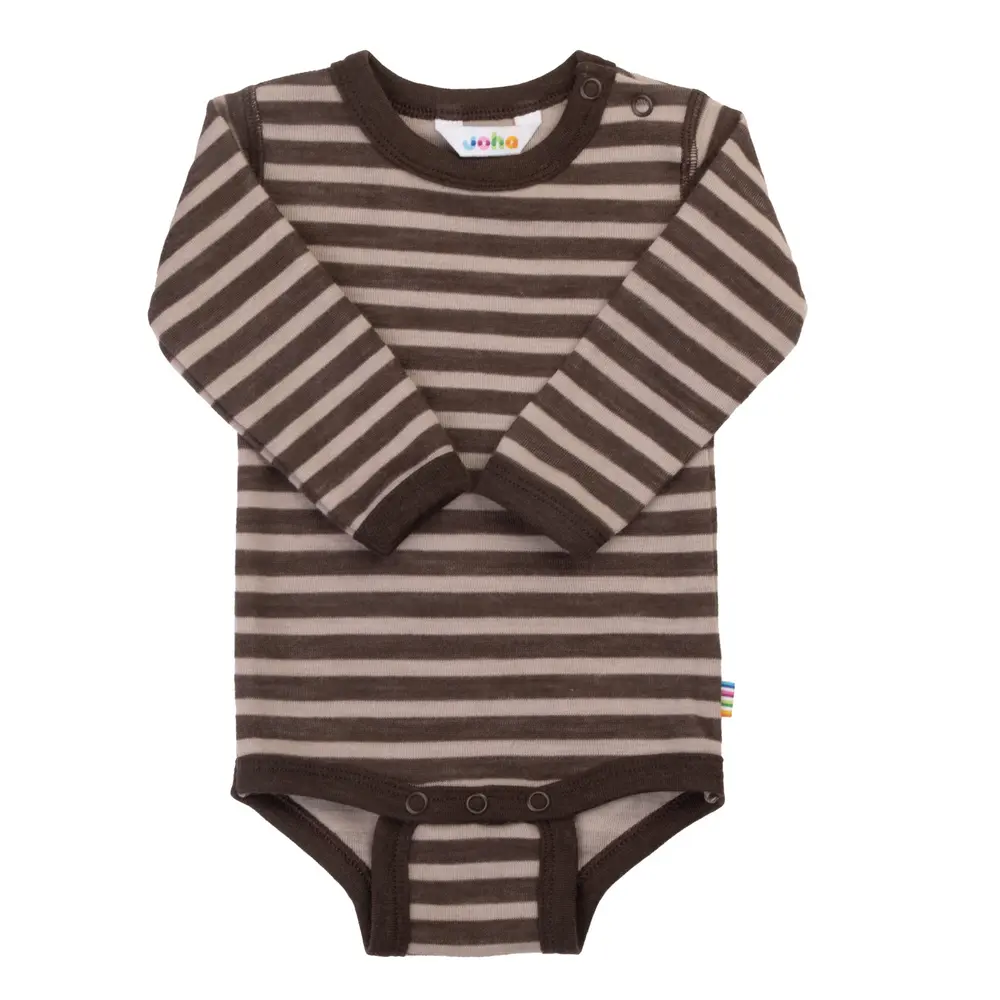 Joha Langærmet Body - Dark Brown - 90