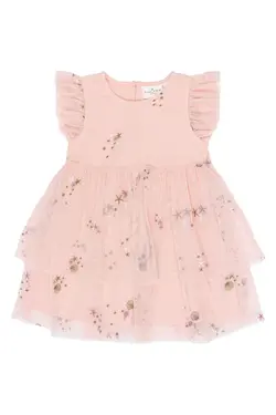 Tulla Kjole - Peach Whip EMB - 92