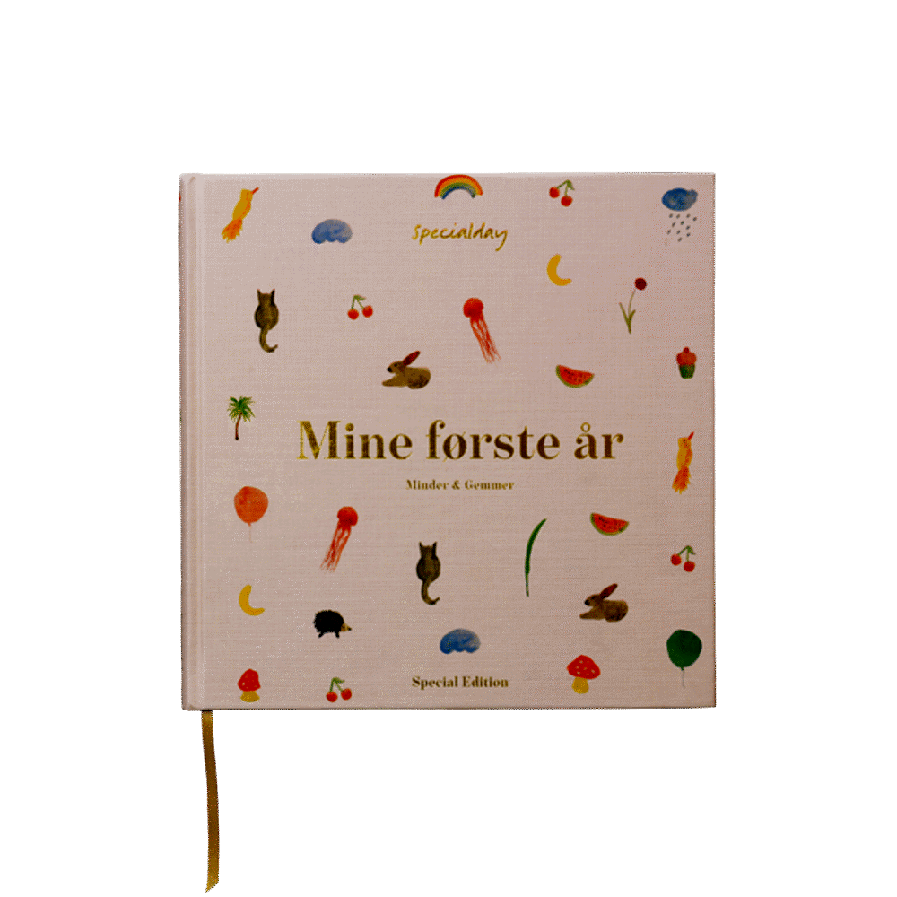 Mine første år - rosa