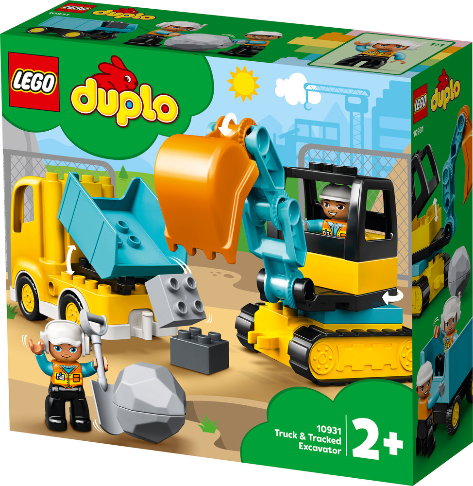 Lastbil og gravemaskine på larvefødder 10931 LEGO ® DUPLO ®