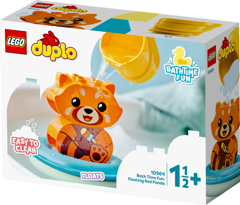 Sjov i badet: Flydende rød panda 10964 LEGO ® DUPLO ®