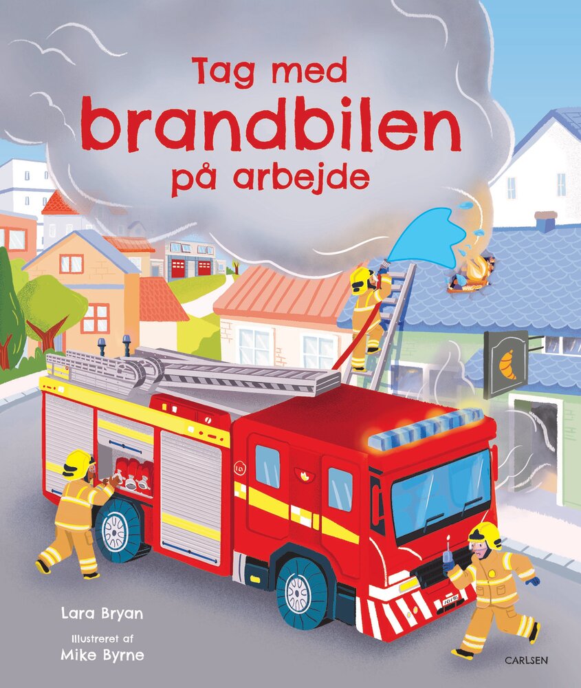 Tag med brandbilen på arbejde