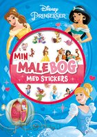 Disney Prinsesser: Malebog m. klistermærker