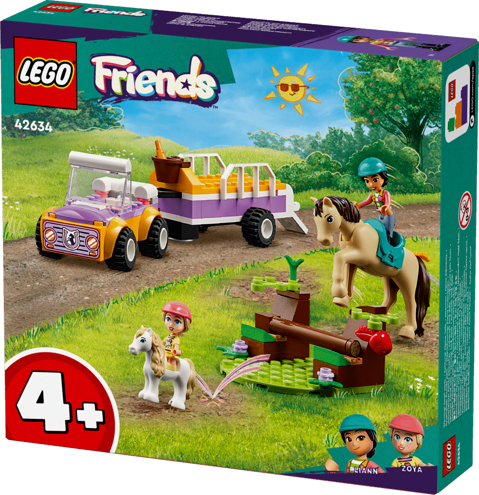 Heste- og ponytrailer 42634 LEGO ® Friends