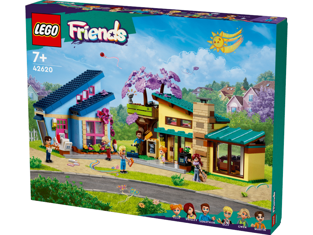 Olly og Paisleys huse 42620 LEGO ® Friends