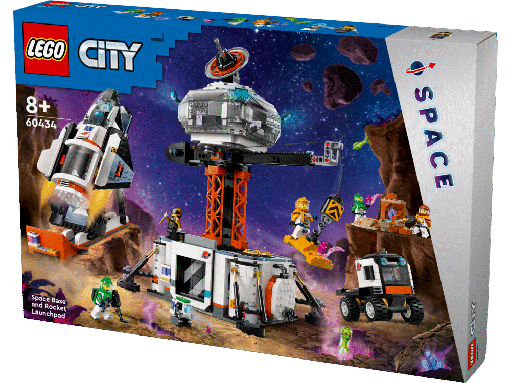 Rumbase og raketaffyringsrampe 60434 LEGO ® City