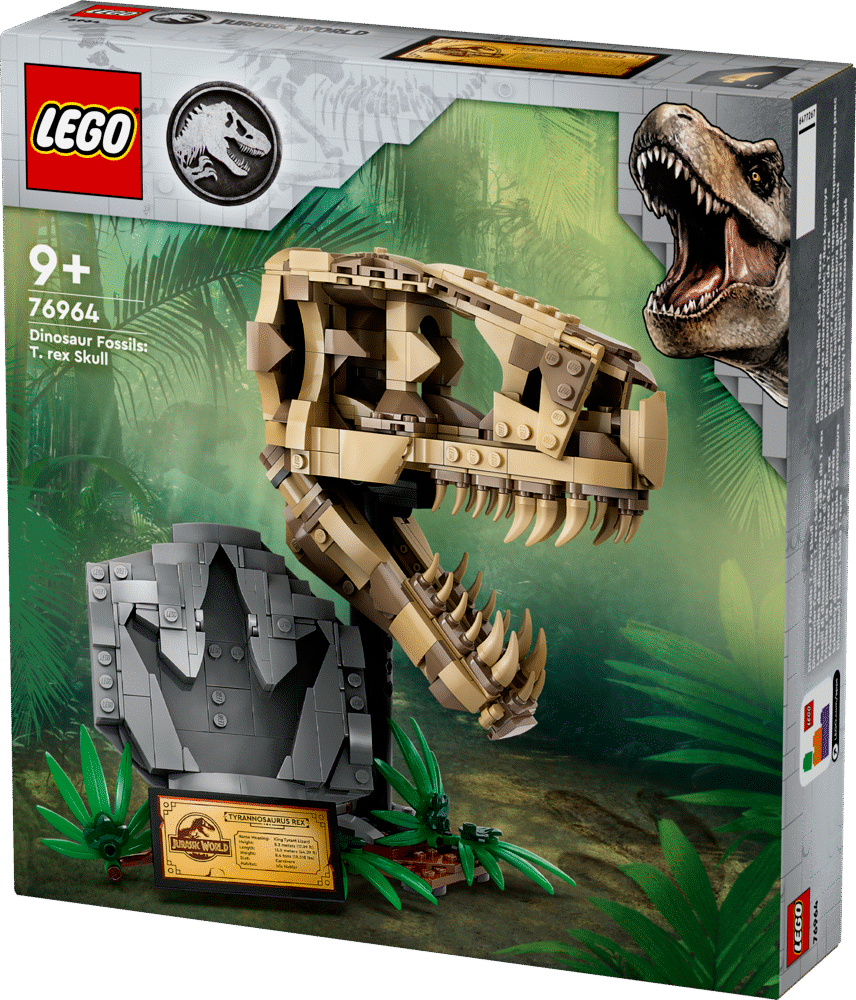 Dinosaurfossiler:T.Rex kranium 76964 LEGO ® Jurassic World