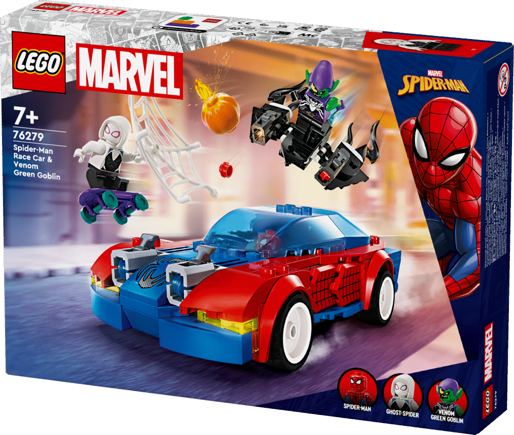 Spider-man raceerbil og Venom Green Goblin 76279 LEGO ® Super Heroes