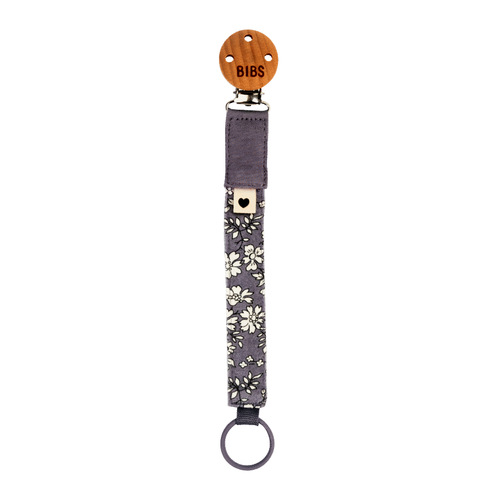 Pacifier Clip Capel Fossil Grey