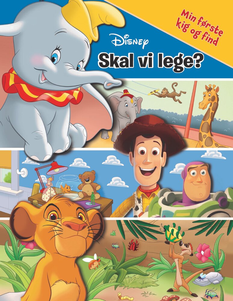 Disney - Kig & Find - Skal vi lege