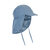 Sun Hat m. String - Faded denim