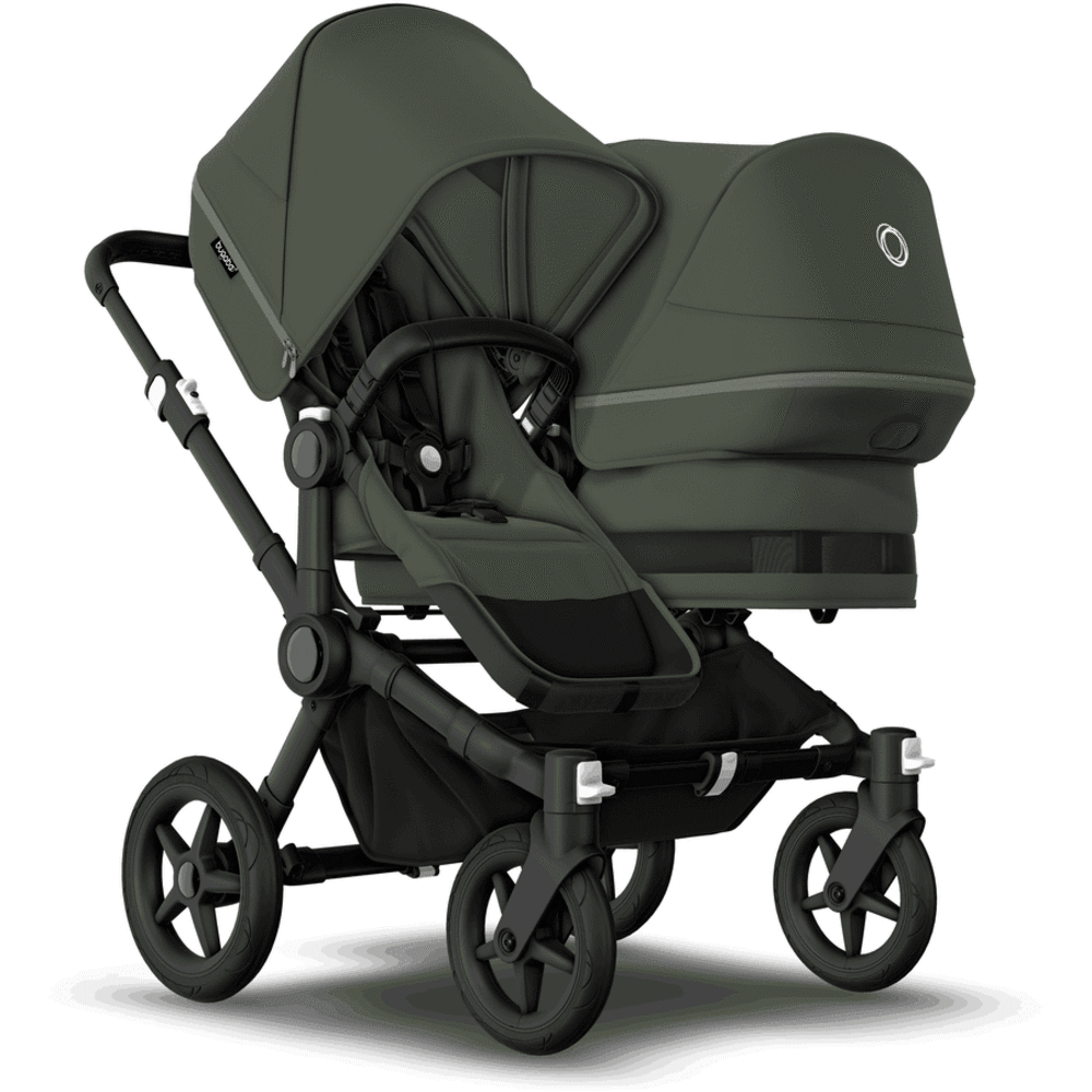 Bugaboo Donkey 5 sÃ¸skendevogn complete - forest green/black stel