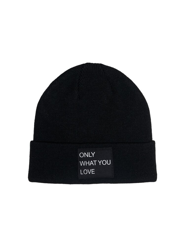 Madison logo beanie - BLACK - ONE SIZE