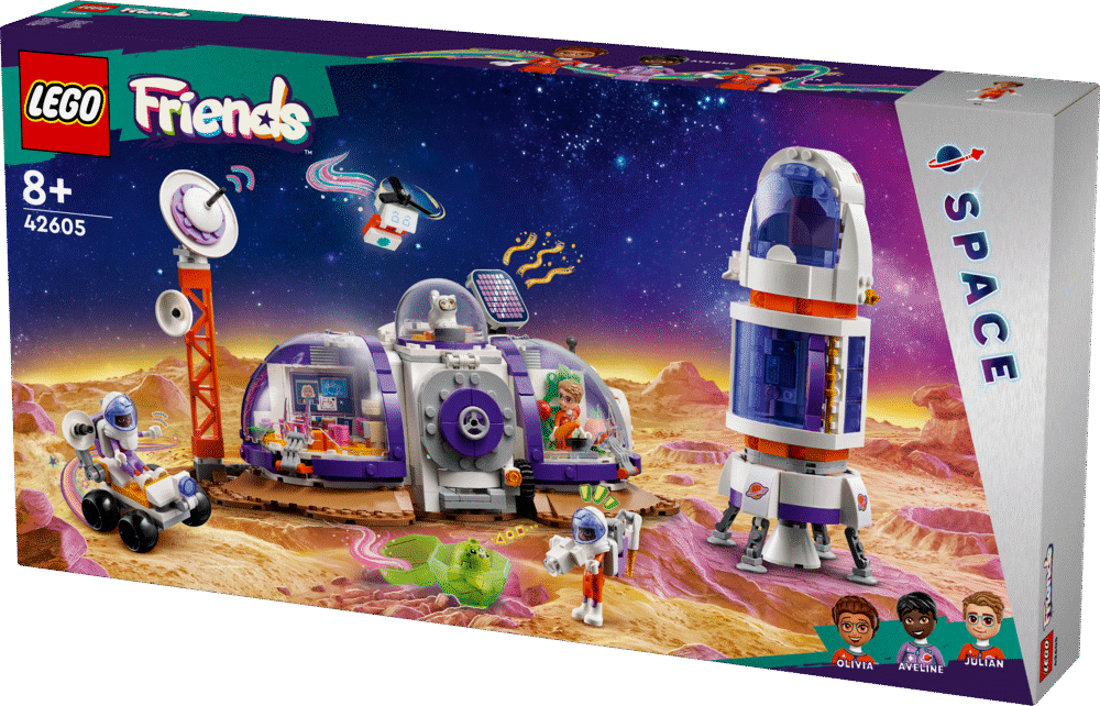 Mars-rumbase og raket 42605 LEGO ® Friends