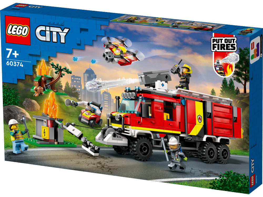 Brandvæsnets kommandovogn 60374 LEGO ® City