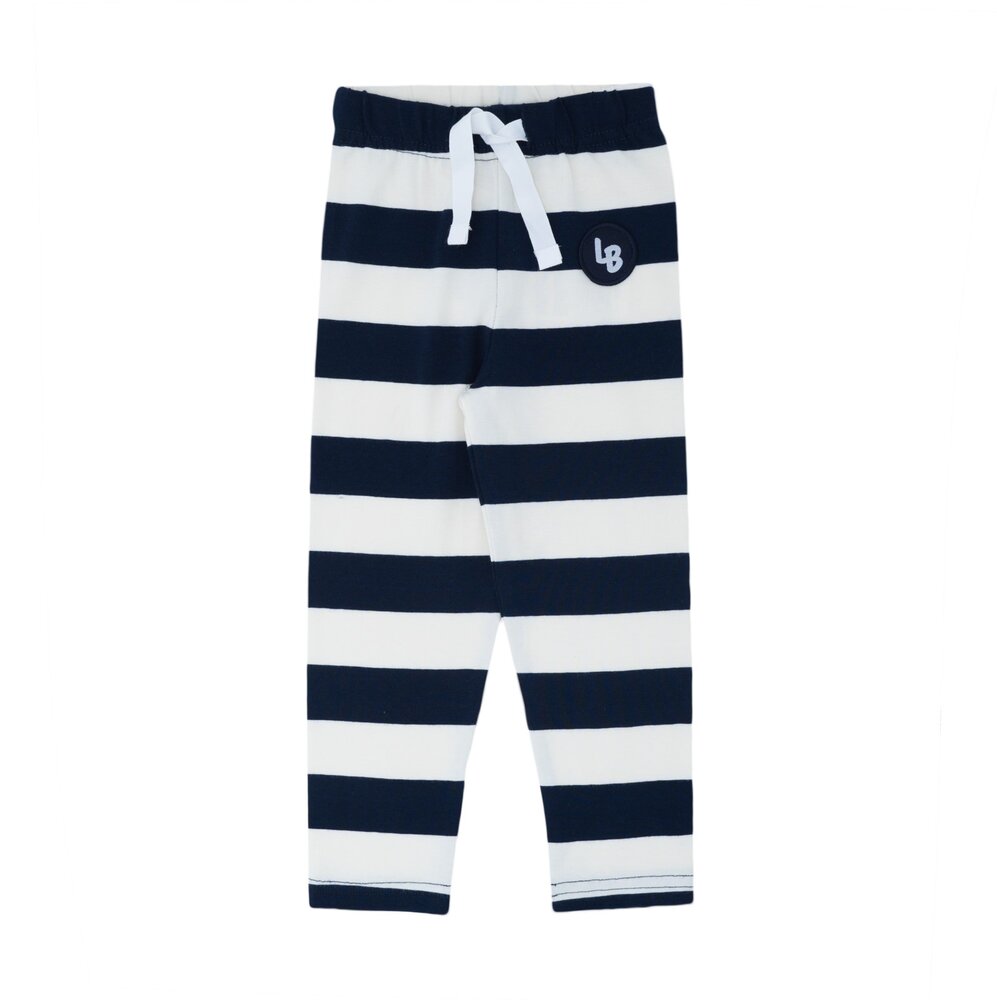 Lil' Boo Jumbo leggings - HVID/NAVY 68