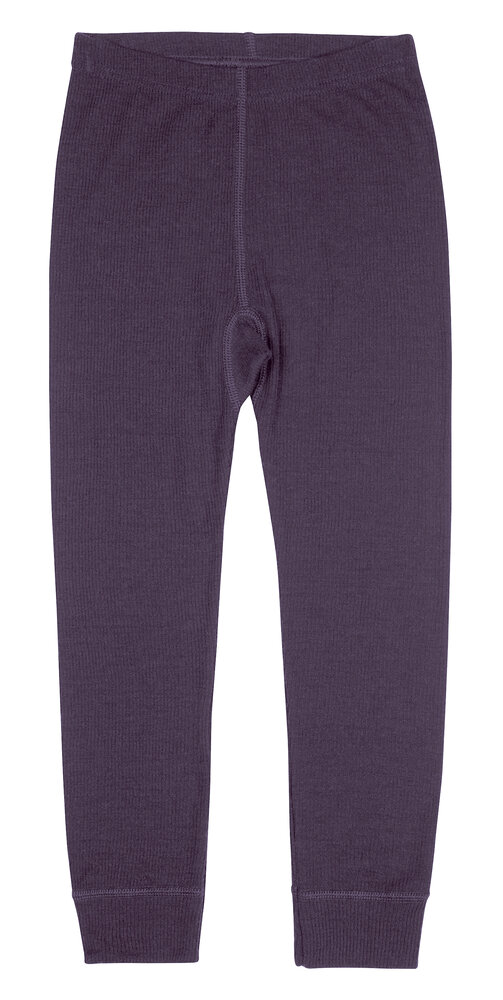 Leggings I Uld - Mørk Lilla/15699 - 50